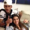 Bruna Marquezine e Neymar curtiram churrasco e roda de samba na casa do jogador Thiago Silva após passarem a noite em hotel de luxo, no Rio, em 18 de junho de 2014