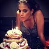 Bruna Marquezine celebrou seu aniversário de 19 anos com uma festa em uma cobertura de Ipanema, Zona Sul do Rio, na noite de 4 de agosto de 2014
