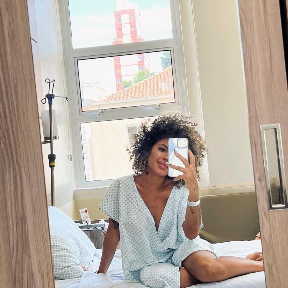 Sthe Matos passou os últimos dias com sintomas de virose e chegou a testar negativo para a Covid-19