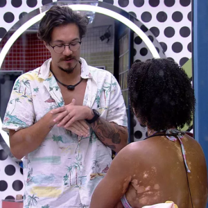 Eliezer pede desculpas à Natália após briga na festa do 'BBB22', em 27 de março de 2022