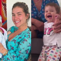 Grávida, Virgínia Fonseca exibe vídeo inusitado da filha de 10 meses e web reage: 'Vendo em looping'