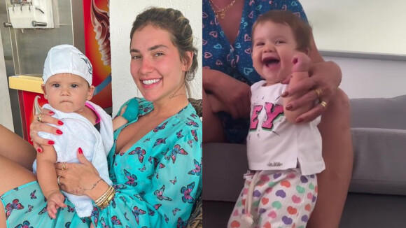 Grávida, Virgínia Fonseca exibe vídeo inusitado da filha de 10 meses e web reage: 'Vendo em looping'