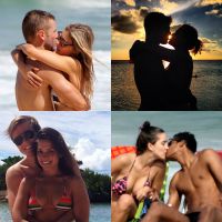 Veja os famosos que, como Fernanda Lima, adoram namorar na praia. Fotos!