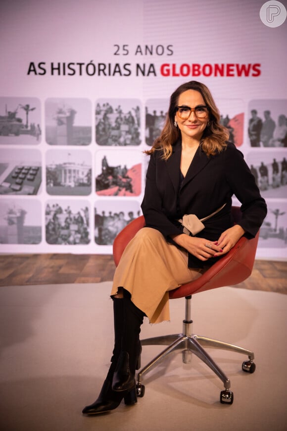 Em 25 anos de uma bem-sucedida trajetória na Globonews, Maria Beltrão traz na bagagem grandes coberturas jornalísticas