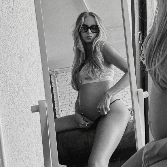 Isabella Scherer se submeteu a um exame de sexagem fetal para descobrir o sexo dos bebês