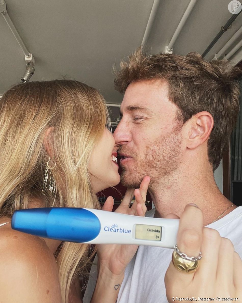 Gravidez de Isabella Scherer é fruto da relação com o modelo Rodrigo Calazans