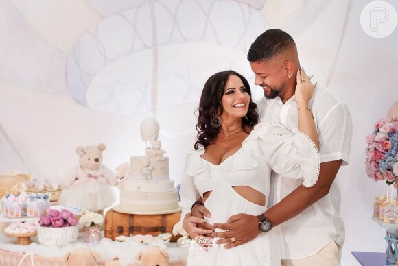Viviane Araújo é casada com o empresário Guilherme Militão e o elogia em relação na gravidez: 'Coruja'