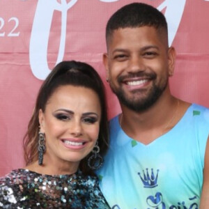 Viviane Araújo está animada para ver o desempenho do marido, Guilherme Militão, como pai