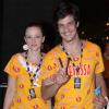O casal curtiu o desfile das campeãs do Carnaval carioca, em fevereiro deste ano