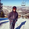 Na neve, Klebber Toledo gosta de esquiar