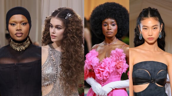 De sobrancelha descolorida ao cabelo sereia, essas 6 trends de beleza reinaram no MET Gala 2022