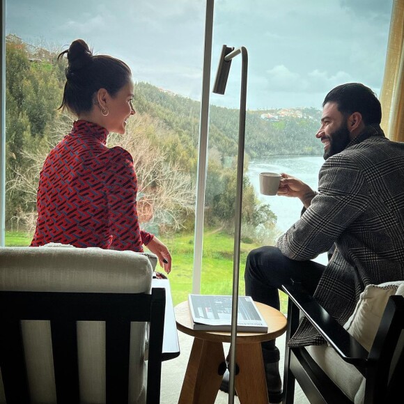 Andressa Suita e Gusttavo Lima: 'Agora, graças a Deus, voltaram os shows. Eu estou trabalhando a todo o vapor. E quando estamos em casa, é só curtir'