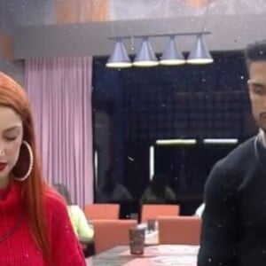 'Power Couple': Brenda diz a Matheus Sampaio que, se ele os fizer ser eliminados, ela o mata