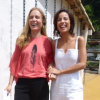 Angélica e Andreia Horta passam trote para Grazi Massafera no 'Estrelas'
