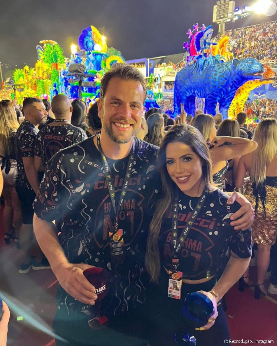 Ex-BBB Laís Caldas curtiu o Carnaval no Rio de Janeiro ao lado de Gustavo Marsengo