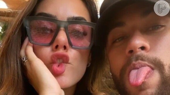 Neymar e Bruna Biancardi não escondem mais o romance nas redes sociais