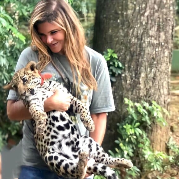 Cristiana Oliveira é embaixadora da ONG SOS Pantanal