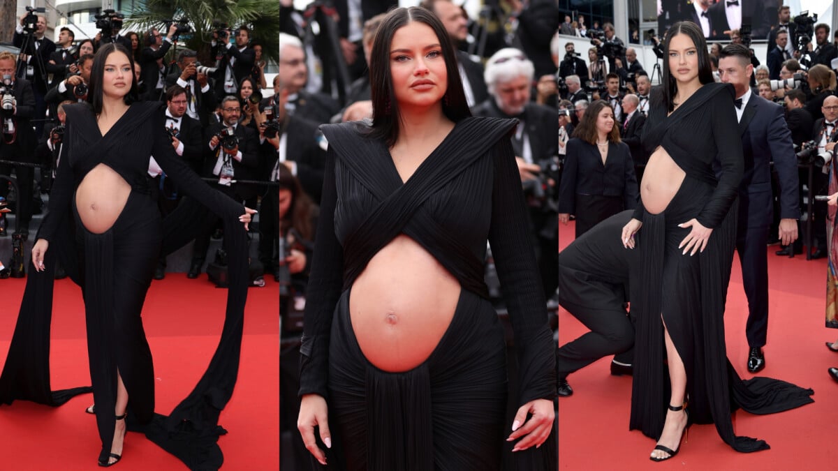 Cannes 2022: com look vazado, Adriana Lima deixa barriga de gravidez em  evidência. Fotos! - Purepeople