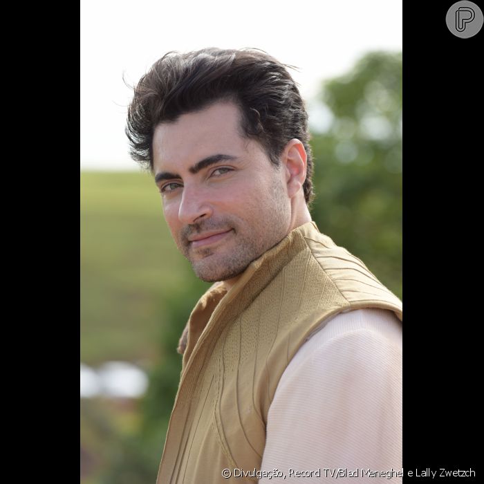 Samuel Ribo Samuel (Roberto Birindelli) coroa Saul (Carlo Porto) no capítulo de ...