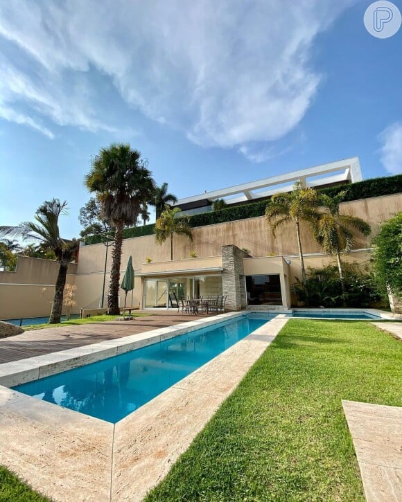 Nova mansão de Marcus Buaiz conta com piscina e outros espaços de lazer