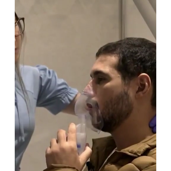 Rodrigo Mussi disse estar feliz em meio à recuperação do acidente