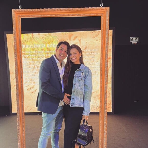 Gravidez: Bruno de Luca e Sthéfany Vidal estão à espera de uma menina. As informações são do jornal Extra 