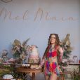     Sabrina Melo foi a designer de moda responsável por elaborar as peças de macramê que foram feitas à mão e sob medida para   Mel Maia   
