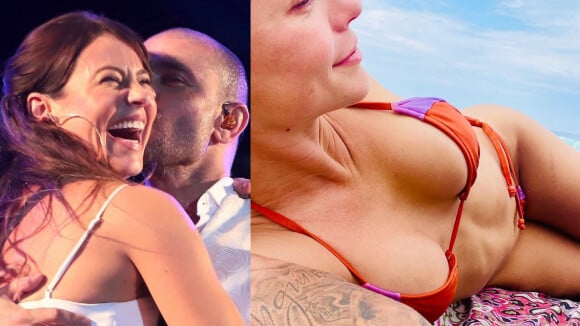 Paolla Oliveira surge de biquíni em foto sensual com Diogo Nogueira e internautas reagem: 'Escândalo'. Veja!