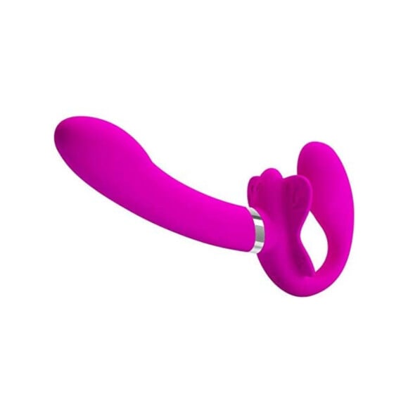 Um dos sex toys mais procuraros é o Vibrador duplo borboleta, Pretty Love