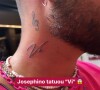 Zé Felipe tatuou 'Vi', em homenagem à Virgínia Fonseca