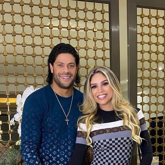 Hulk e Camila Ângelo estão juntos há dois anos