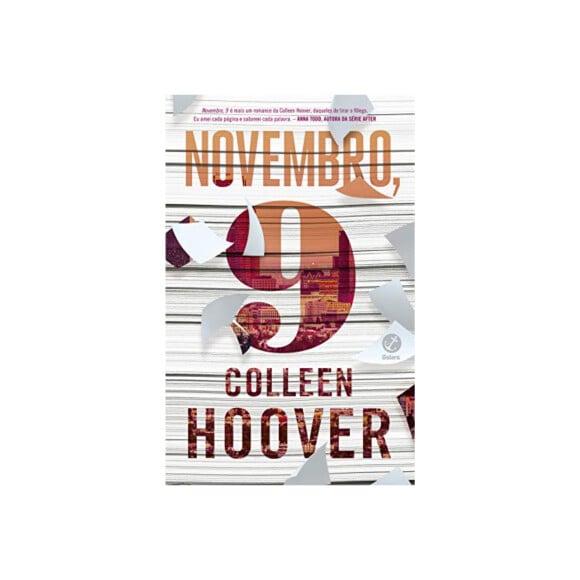 'Novembro, 9', de Colleen Hoover: como nativas de um dos signos mais românticos do zodíaco, a mulher de câncer certamente adora ler romances saudáveis e com finais felizes.