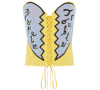 Bruna Marquezine: corselet amarelo pode ser encontrado no site Annie's Ibiza Flagship por £830.00 ou R$ 5.291,08, na atuação conversão da libra esterlina