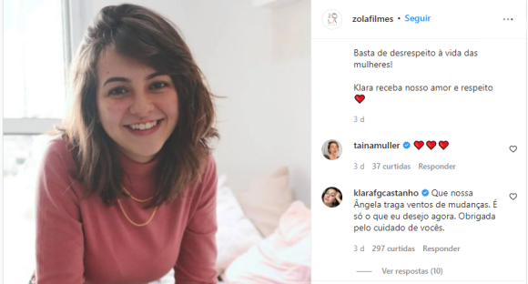 Klara Castanho comenta o que deseja para sua personagem em série da Netflix