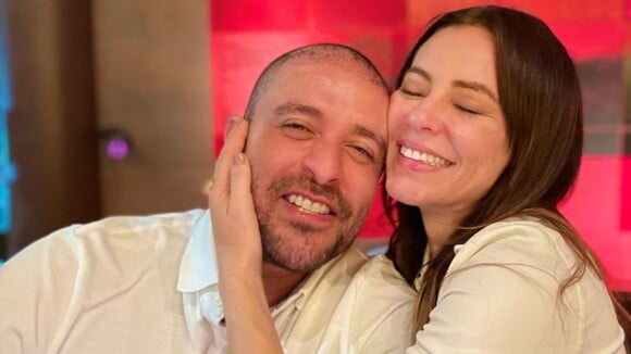 Diogo Nogueira posta foto romântica com Paolla Oliveira e revela curiosidade sobre o casal. Confira!