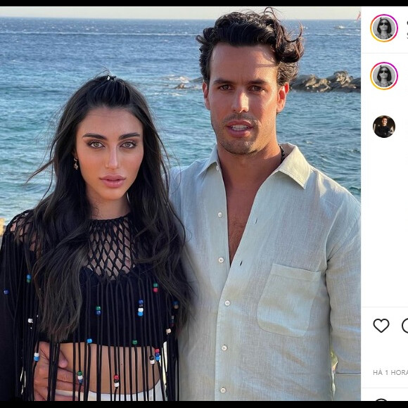 Comentário de amigo de Alexandre Negrão deu a entender que o casal cogita casamento