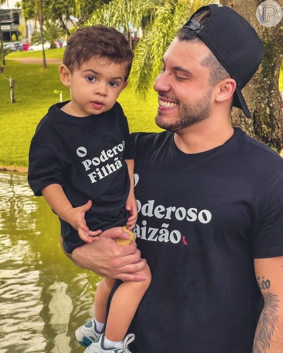 Murilo Huff e Marília Mendonça são pais de Léo, único filho da cantora