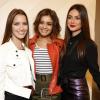 Nathalia Dill, Sophie Charlotte e Thaila Ayala posam para foto