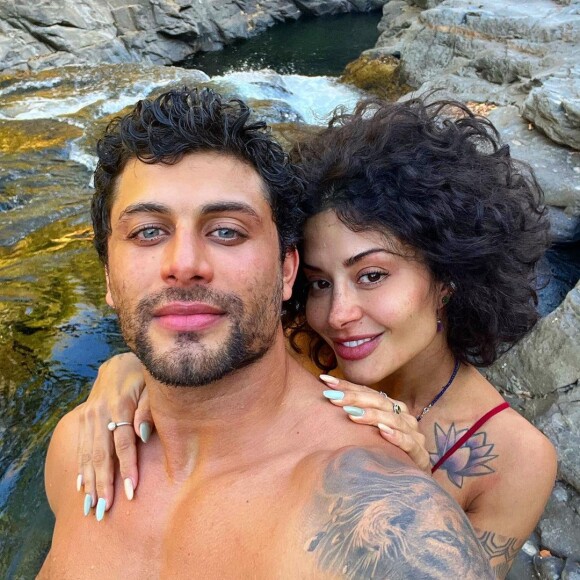 Desde que assumiram o romance, Aline Campos e Jesus Luz fazem questão de falar sobre o amor que sentem pelo outro nas redes sociais