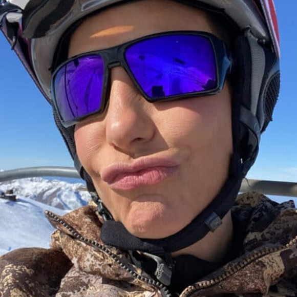 Ivete Sangalo chegou a publicar vídeos enquanto esquiava com a família