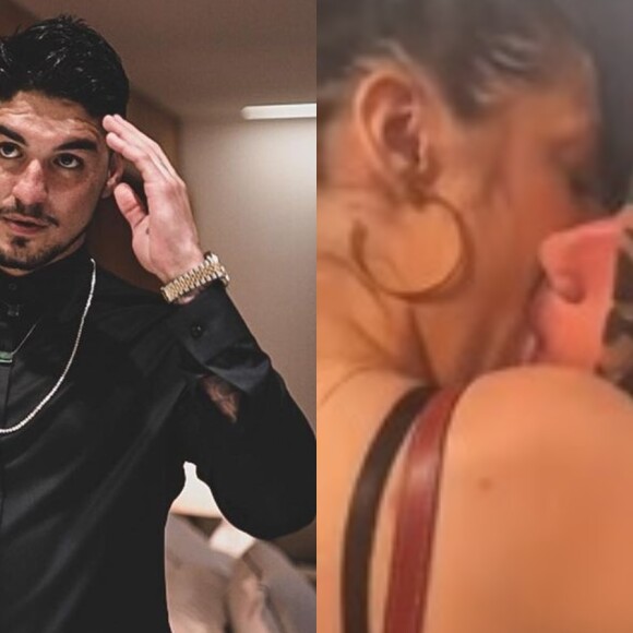 Gabriel Medina é flagrado dando beijão em menina em balada