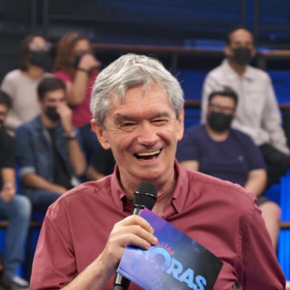'Já me falaram que você era mão fechada, mas não tanto assim', respondeu Serginho Groisman
