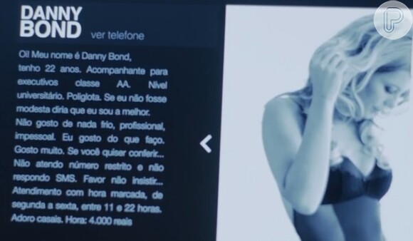 Paolla Oliveira esbanja sensualidade na pele da prostituta lésbica Danny Bond da série 'Felizes para Sempre?'