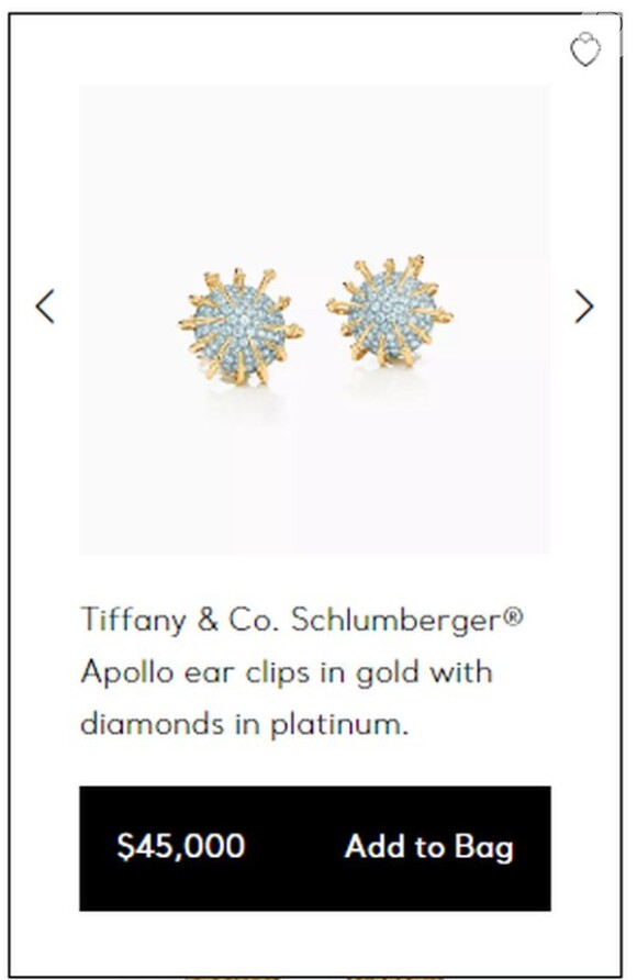 Anitta usou brincos Tiffany & Co que custam cerca de R$ 228 mil