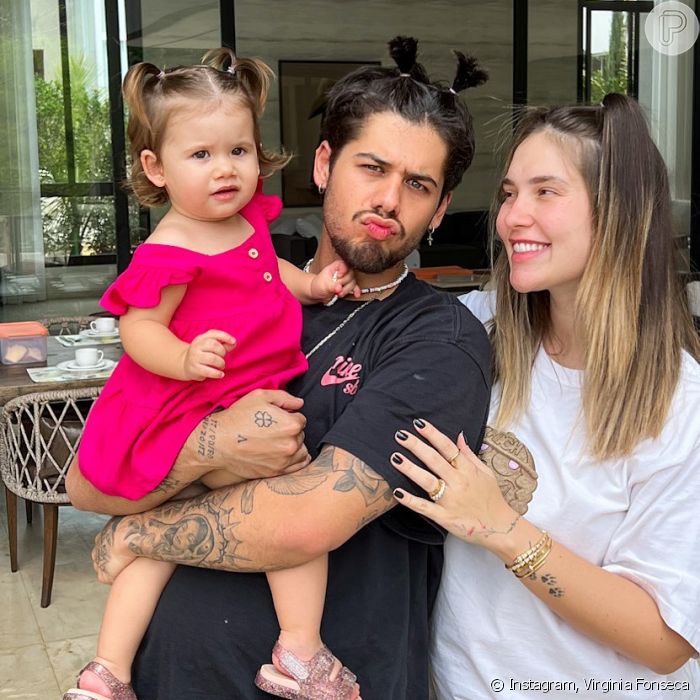 Filha de Virginia Fonseca e Zé Felipe, Maria Alice derreteu os pais ao