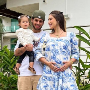 Virginia Fonseca e Zé Felipe estão juntos desde 2020 e em 2021 se tornaram pais de Maria Alice; casal espera a segunda filha, Maria Flor