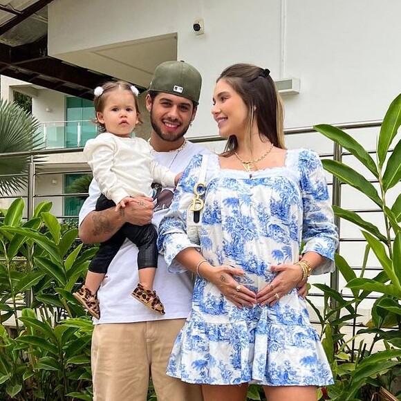 Virginia Fonseca e Zé Felipe estão juntos desde 2020 e em 2021 se tornaram pais de Maria Alice; casal espera a segunda filha, Maria Flor