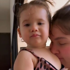 Filha de Virginia Fonseca, Maria Alice, 1 ano, abalou a mãe ao falar 'mamãe'