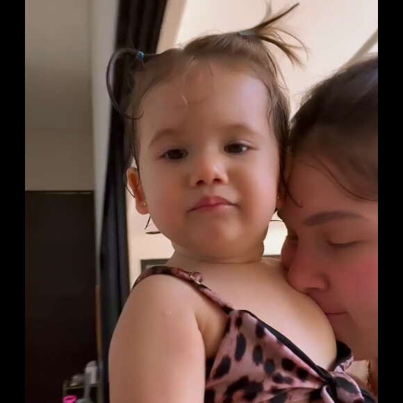 Filha de Virginia Fonseca, Maria Alice, 1 ano, abalou a mãe ao falar 'mamãe'