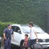 Kaká vai com o filho, Luca, para futebol beneficente de Neymar